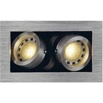 Vestavné svítidlo - SLV 115526 GU10, hliník (kartáčovaný)