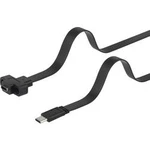 USB 3.0 prodlužovací kabel Renkforce RF-3415030, 25.00 cm, černá