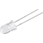 LED s vývody Everlight Opto 1363-2SUBC/C470/S400-A4, 10 mm, 10 °, 3200 mcd, modrá