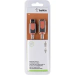 Prodlužovací kabel Belkin CU1100cp1.8M-P CU1100cp1.8M-P, 1.80 m, šedá