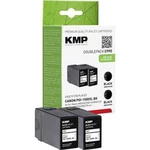 Ink sada 2 ks. náplní do tiskárny KMP C99D 1564,0021, kompatibilní, černá
