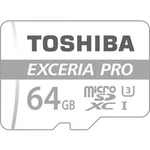 Paměťová karta microSDXC, 64 GB, Toshiba EXCERIA™ PRO M401, Class 10, UHS-I, vč. SD adaptéru