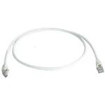 Síťový kabel RJ45 Telegärtner L00004A0071, CAT 6A, S/FTP, 7.50 m, bílá