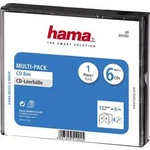 Průchodky na CD Multipack 6 CD černá (š x v x h) 142 x 125 x 24 mm Hama