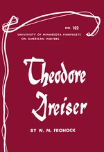 Theodore Dreiser - American Writers 102