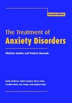 The Treatment of Anxiety Disorders