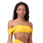 Dámský plavkový top Nebbia Miami Retro Top 553 Yellow M
