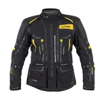 Moto bunda W-TEC Aircross  5XL  černo-zlatá