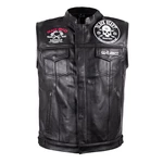 Moto vesta W-TEC Black Heart Rumbler  černá  4XL