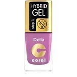 Delia Cosmetics Coral Nail Enamel Hybrid Gel gelový lak na nehty odstín 05 11 ml