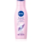 Nivea Hairmilk Natural Shine pečující šampon 400 ml