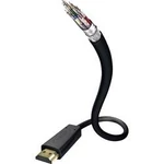 HDMI kabel s ethernetem, vidlice ⇒ vidlice, 1,5 m, černý, Inakustik