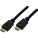 HDMI kabel Schwaiger [1x HDMI zástrčka - 1x HDMI zástrčka] černá 0.70 m