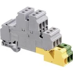Patrová instalační svorka ABB 1SNA 110 328 R0200, 17.8 mm, šroubovací, osazení Terre, L, šedá, zelená, žlutá, 1 ks