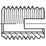 Závitové vložky 1070023, N/A, M3, 6 mm, 50 ks