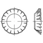 Vějířovité podložky TOOLCRAFT 1067184, N/A, vnější Ø: 18 mm, vnitřní Ø: 6.4 mm, 1000 ks
