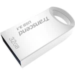 USB flash disk Transcend JetFlash® 710S TS32GJF710S, 32 GB, USB 3.2 Gen 1 (USB 3.0), stříbrná