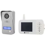 Bezdrátový domovní video telefon Smartwares VD38W, šedá, stříbrná