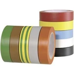 Izolační páska HellermannTyton 710-00146 710-00146, (d x š) 10 m x 15 mm, červená, šedá, žlutá, zelená, modrá, oranžová, bílá, hnědá, černá, 10 ks