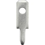 Faston zástrčka Vogt Verbindungstechnik 378008.61 2.8 mm x 0.8 mm, 180 °, bez izolace, kov, 100 ks