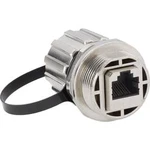 Vestavná spojka s krytkou RJ45 Conec 17-10011, IP67, 8P8C