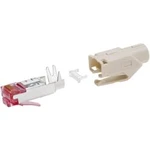 Konektor RJ45 Cat6 Hirose Electronic TM21P-88P(04) (222-2862-9-04), šedostříbrná