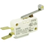 Mikrospínač s rolnou Cherry Sw. D489-V3RD, 250 V/AC, 21 A, 1x zap/(zap)