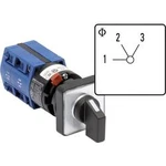 Krokový spínač Kraus & Naimer CG4 A230-600 FS2, 10 A, 2 x 60 °, šedá, černá, 1 ks