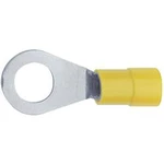 Kulaté kabelové oko Klauke 6193 6193, průřez 0.40 mm², průměr otvoru 3.3 mm, částečná izolace, žlutá, 1 ks