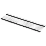 Pinová lišta W & P Products 949-16-010-00, 1x 10pól., 2,54 mm