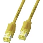 Síťový kabel RJ45 DRAKA K8560GE.5, CAT 6A, S/FTP, 5.00 m, žlutá