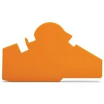 Koncová a oddělovací deska, WAGO 282-386, 122 mm x 1.5 mm x 71.7 mm , 50 ks