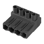Zásuvkový konektor na kabel Weidmüller SLZ 7.62HP/03/180G SN BK BX 1043360000, 28.80 mm, pólů 3, rozteč 7.62 mm, 84 ks