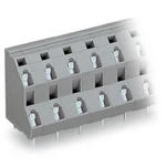 Dvojřadá svorka WAGO 736-712, 2.50 mm², Pólů 24, šedá, 14 ks