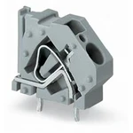 Pružinová svorkovnice WAGO 745-841, 6.00 mm², Pólů 1, šedá, 100 ks