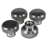 Křídlová matice Hammond Electronics 1421C, hliník, přírodní, 4 ks