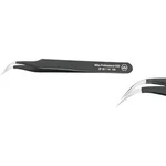Jemná pinzeta 7a Wiha Professional ESD ZP 20 1 14 32335, špičatý, zahnutý, zaoblený, jemný, 120 mm