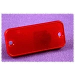 Pouzdro Hammond Electronics 1455QPLTRD-10, 8 mm, ABS, červená (transparentní), 10 ks