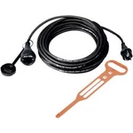 Napájecí prodlužovací kabel IP44, černá, 10.00 m