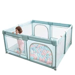 Baby Playpen Interactive Safety Indoor Gate Play Yards Tent Court Foldable Portable Kids Furniture for Children Large Dr