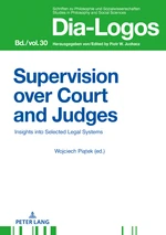 Supervision over Courts and Judges