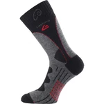 Ponožky Lasting TWA 85% Merino - šedočerné Velikost: M