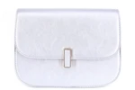 Dámská kabelka crossbody - stříbrná
