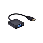 Redukcia AQ HDMI, VGA (D-SUB) + konektor audio výstup 3,5 mm Jack (samice) (xaqcva106) redukcia • VGA (D-SUB) • HDMI • v balení 0,2m kábel 3,5 mm jack