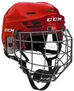 CCM Tacks 310 Combo SR Červená L Hokejová helma