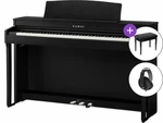 Kawai CN301 SET Premium Satin Black Pianino cyfrowe