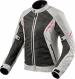 Rev'it! Jacket Torque 2 H2O Ladies Black/Light Grey 46 Giacca in tessuto