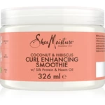 Shea Moisture Coconut & Hibiscus bezoplachový krém pro kudrnaté vlasy 340 g