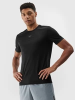 Pánské běžecké rychleschnoucí tričko - černé