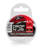 Fox rage fluorocarbon strike point drop n jig line 40 m - 0,30 mm 13,84 lb